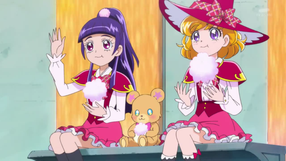 Image - MTPC03 - Riko and Mirai sitting.png | Pretty Cure Wiki | FANDOM ...