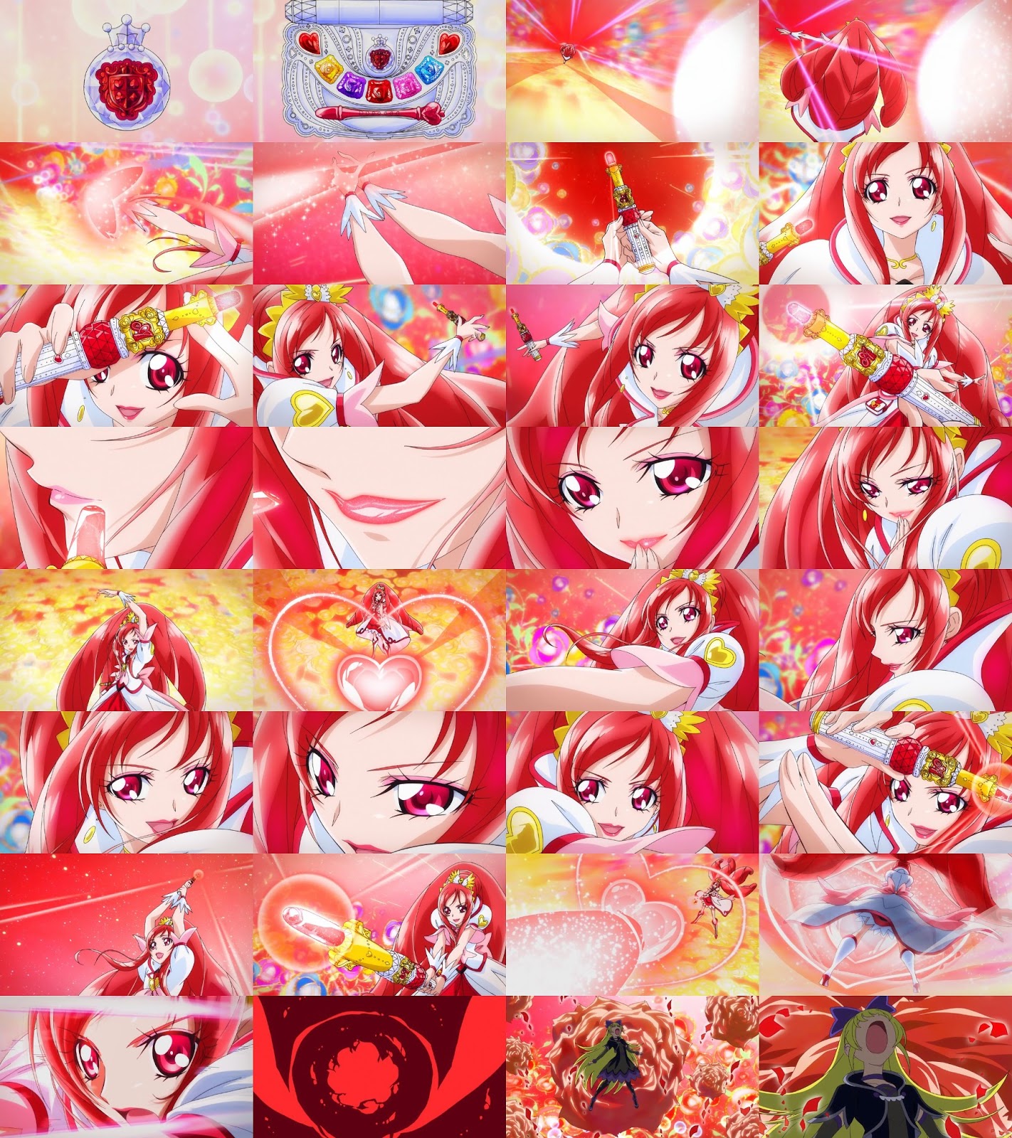Imagen Ace Shot Collage Pretty Cure Wiki Fandom Powered By Wikia
