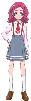 Hana Nono in ihrer Schuluniform
