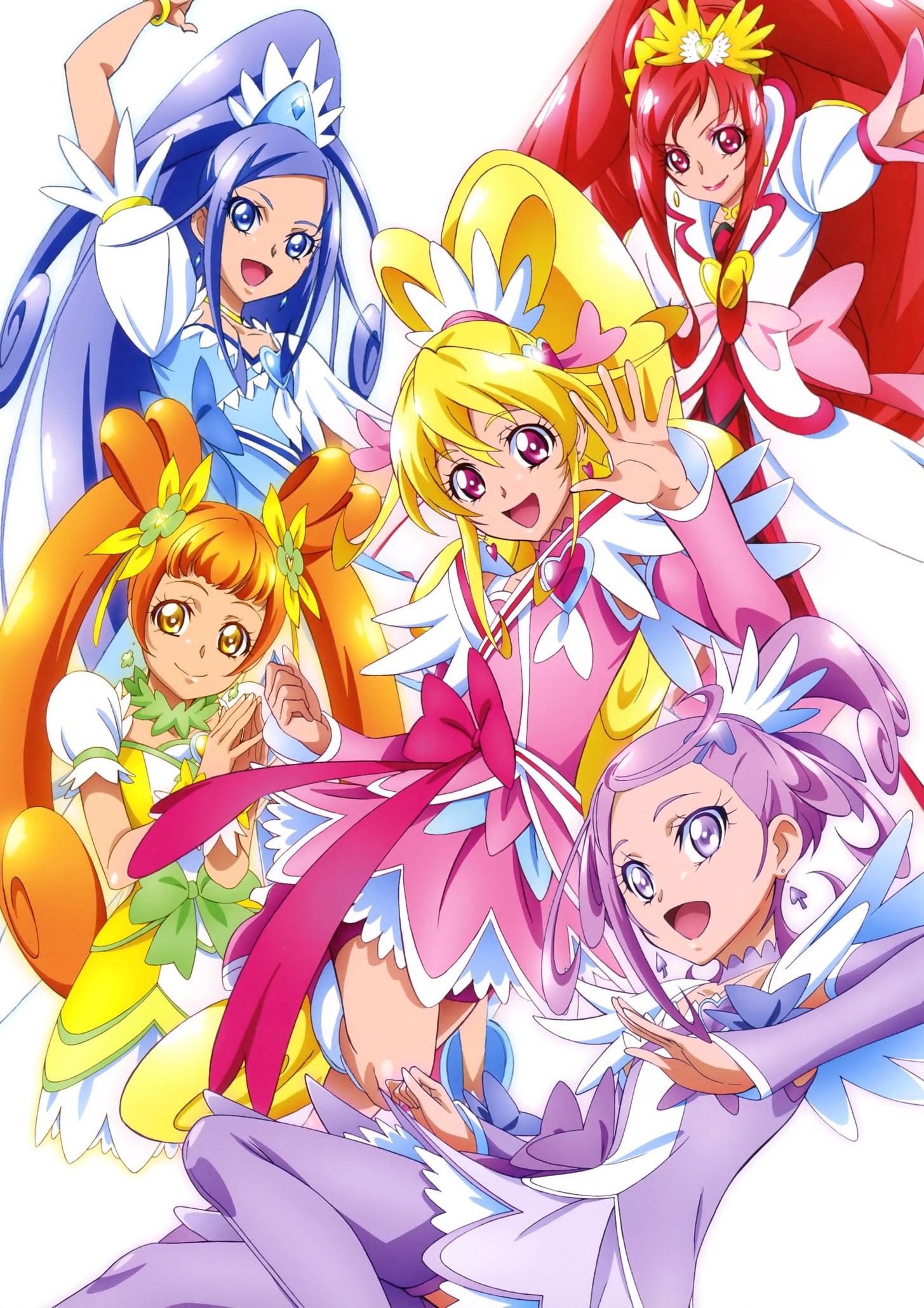 Doki Doki Precure Group Magical Girl Anime Pretty Cure Fantasy Art Images And Photos Finder 0587