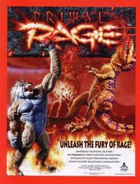 Primal Rage flyer