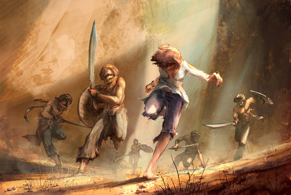 Image Elika Escaping Her People Artwork Jpg Prince Of