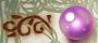 Small Shimmer Pink Orb