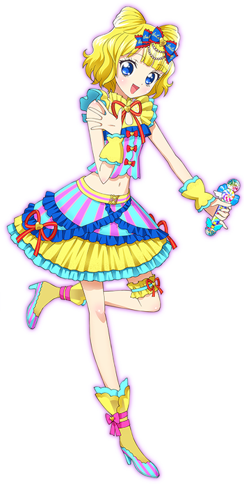Mirei in ihrem Unit-Dress
