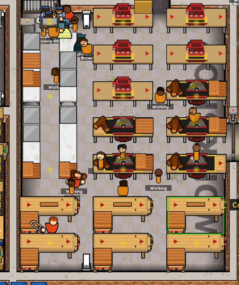 prison architect workshop layout