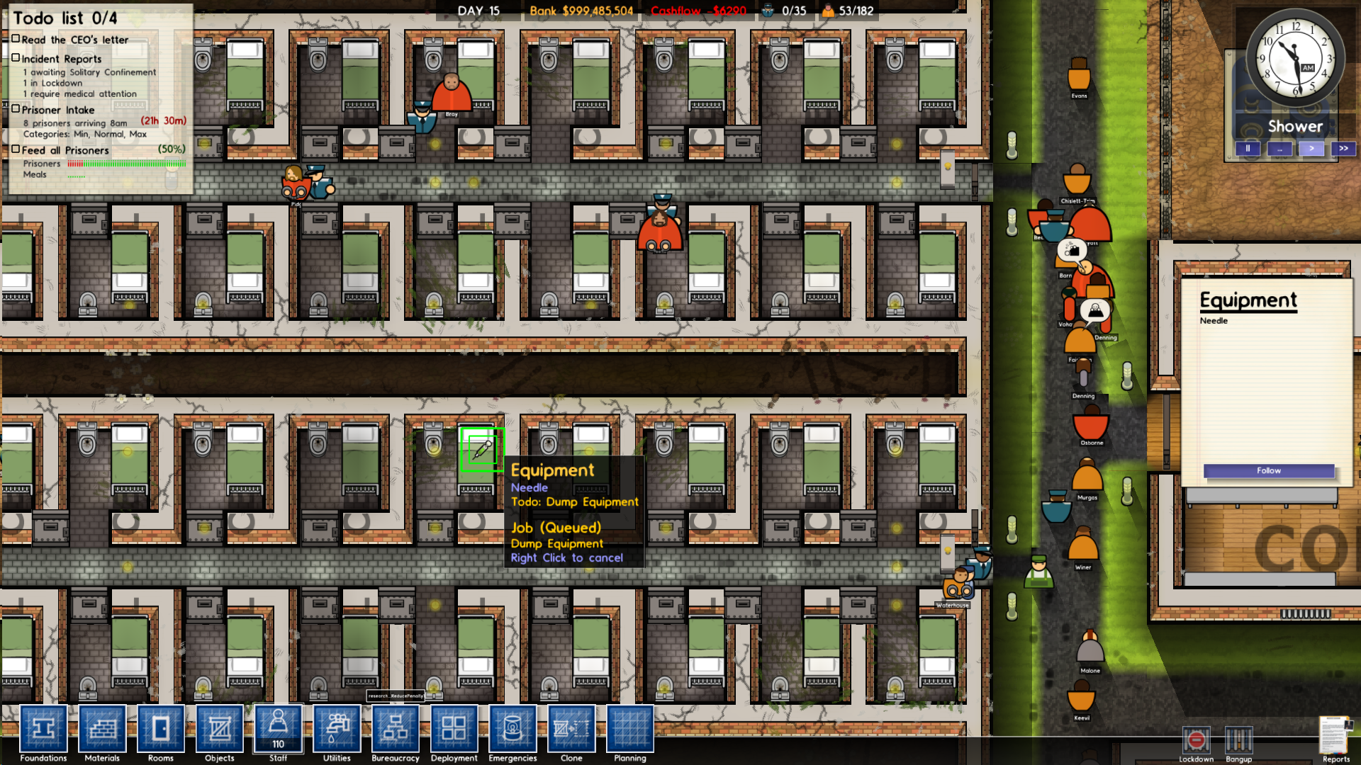 Prison architect режим