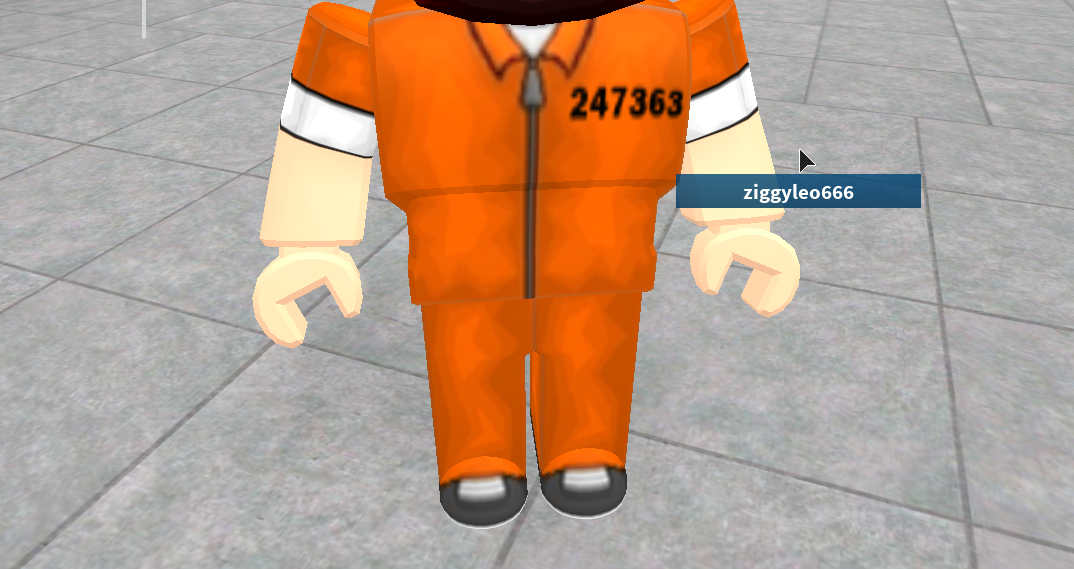 roblox prison uniform