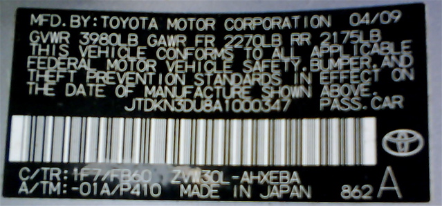 Label 050