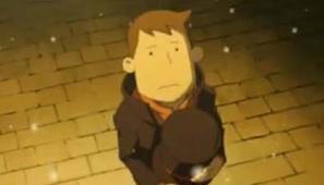 Layton sin sombrero