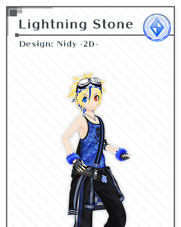 Lightning Stone Project Diva Wiki Fandom