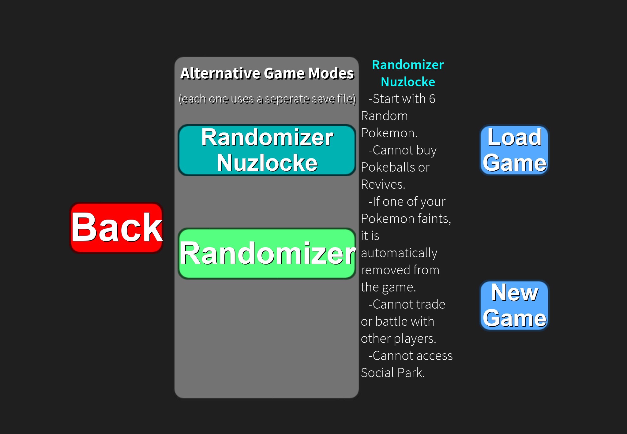 Randomizer Nuzlocke Project Pokemon Wiki Fandom - pokemon games removed from roblox