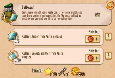 Tasks - Bullseye!