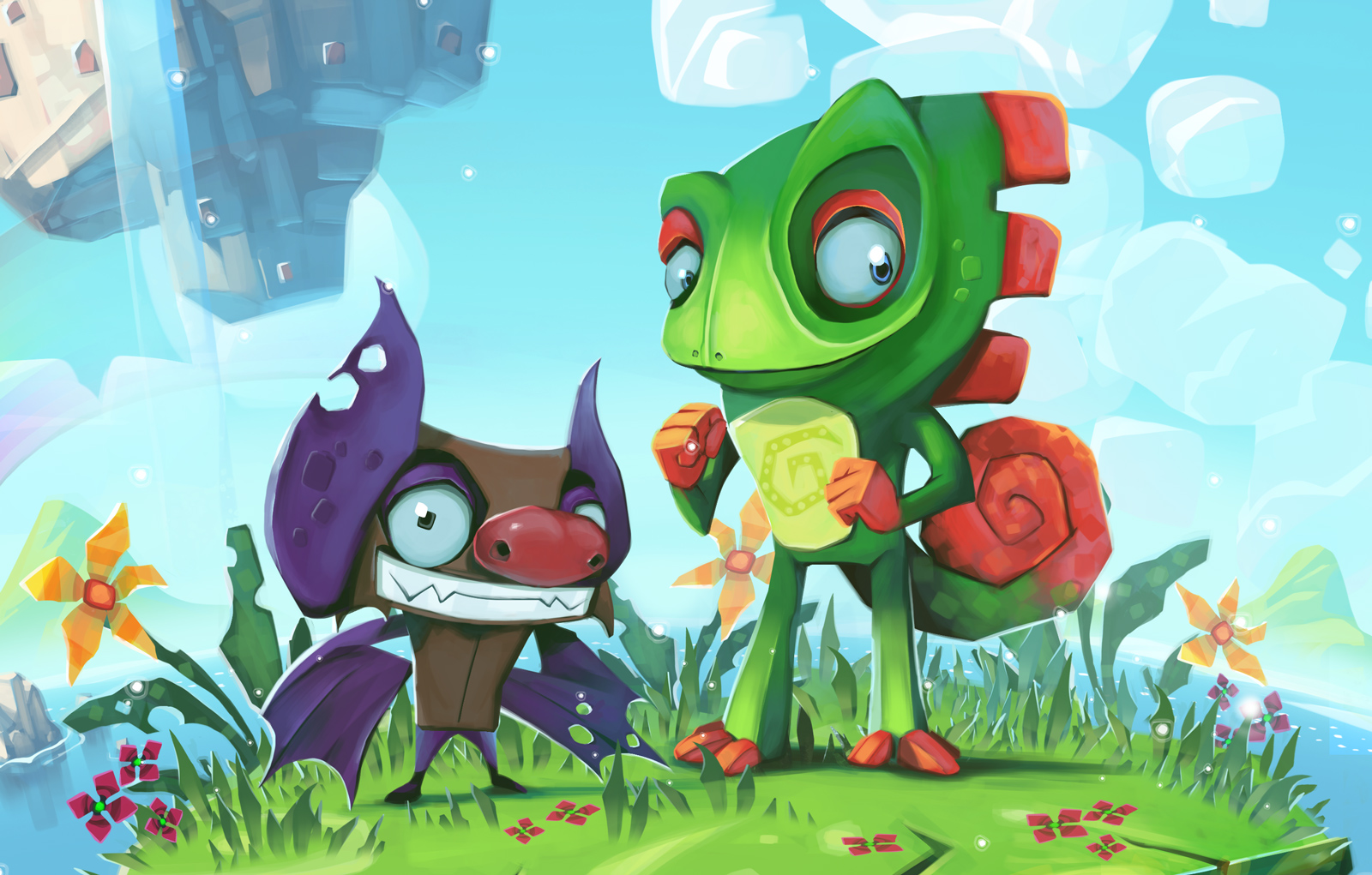 image yooka and laylee concept artwork jpg yooka laylee wiki