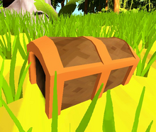 Model Bronze Pirate Chest