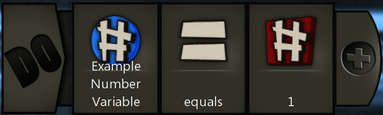 Number Variable example 2