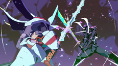 Lio fights Burning Rescue