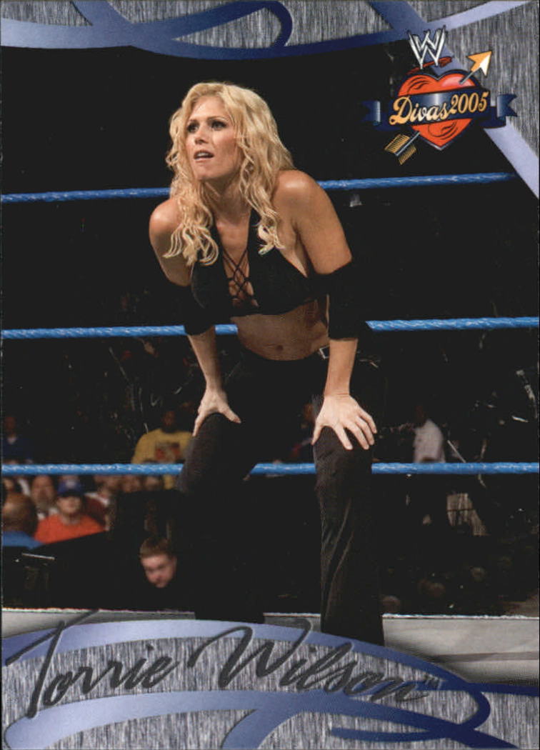 2004 Wwe Divas 2005 Fleer Torrie Wilson No 34 Pro Wrestling