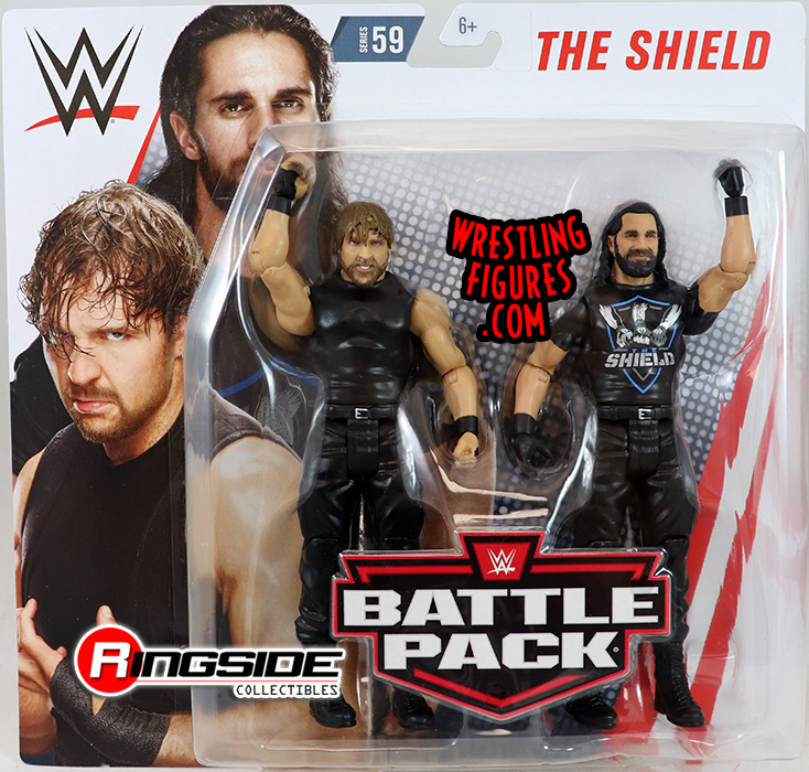 Seth Rollins /& Brock Lesnar-WWE Battle Packs 63 Mattel Toy Action Figures
