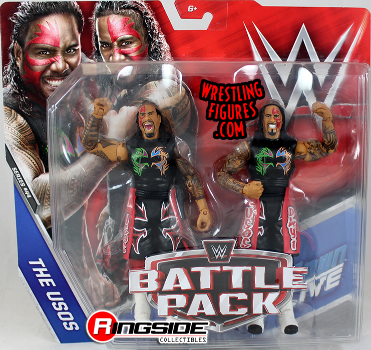 Mattel Elite-Nouveau-Scellé WWE Usos figurines-Jimmy Uso /& JEY USO les deux