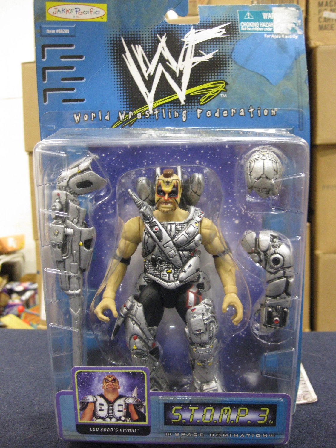 wwf stomp figures