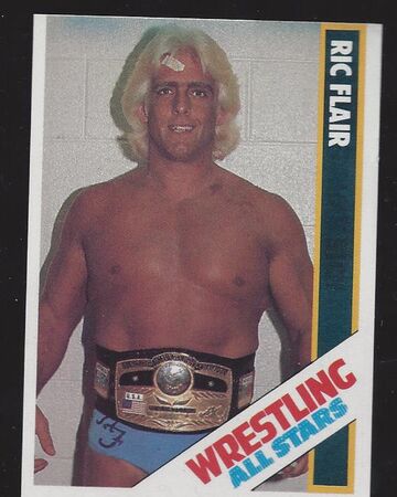1985 Wrestling All Stars Trading Cards Ric Flair No 2 Pro