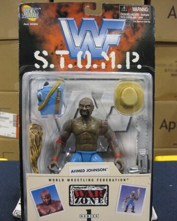 ahmed johnson action figure