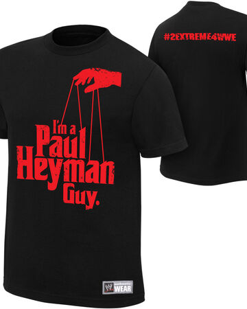 Paul Heyman 2extreme4wwe T Shirt Pro Wrestling Fandom