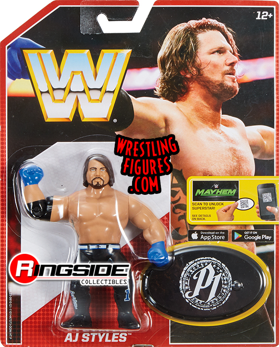 Aj Styles Wwe Wrestling Retro 3 Pro Wrestling Fandom