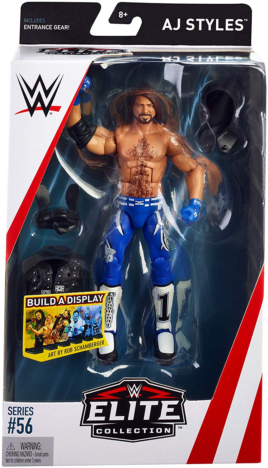 wwe elite 66 aj styles