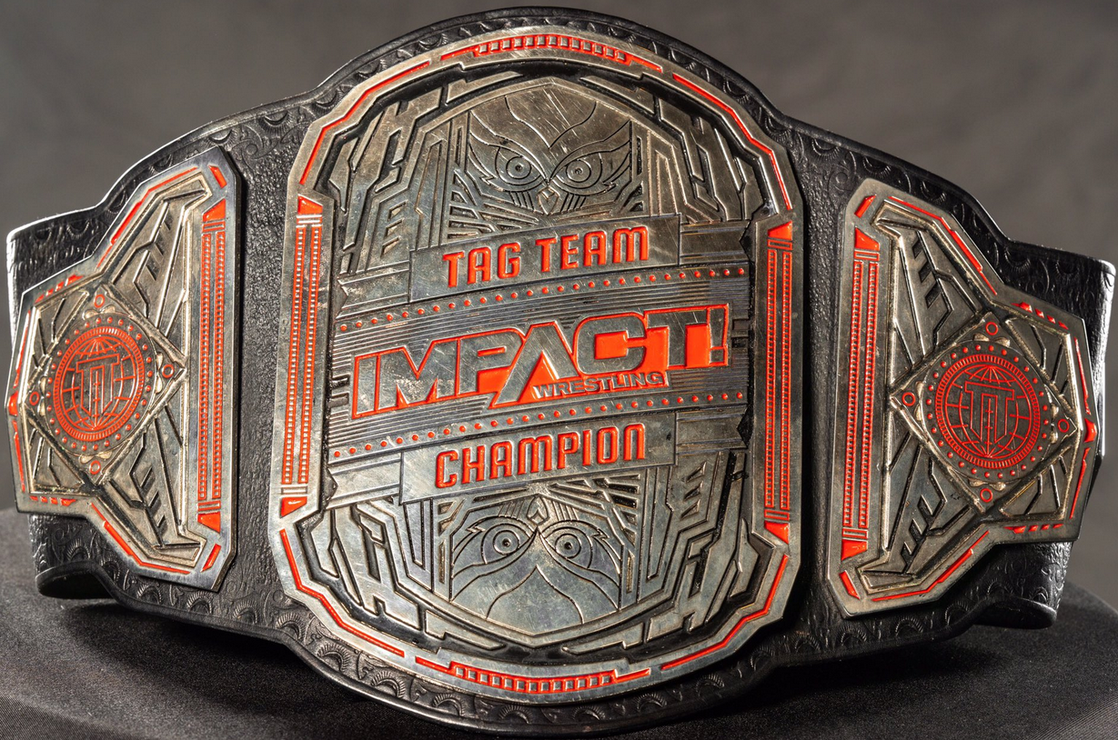 World team championship. TNA World tag Team Championship. Impact World tag Team Championship. WWE Heavyweight Championship. TNA tag Team Championship.