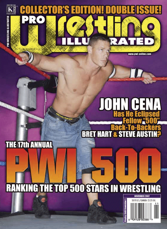 2007 PWI Top 500 Wrestlers Pro Wrestling FANDOM powered by Wikia