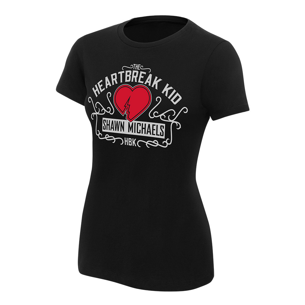 Shawn Michaels The Heartbreak Kid 2018 Women S Authentic T Shirt Pro Wrestling Fandom
