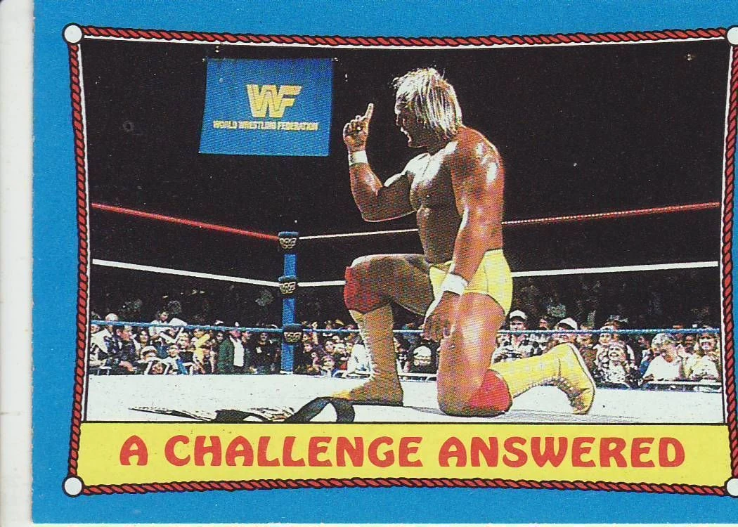 1987 WWF Wrestling Cards (Topps) A Challenge Answered (No.36) Pro Wrestling Fandom