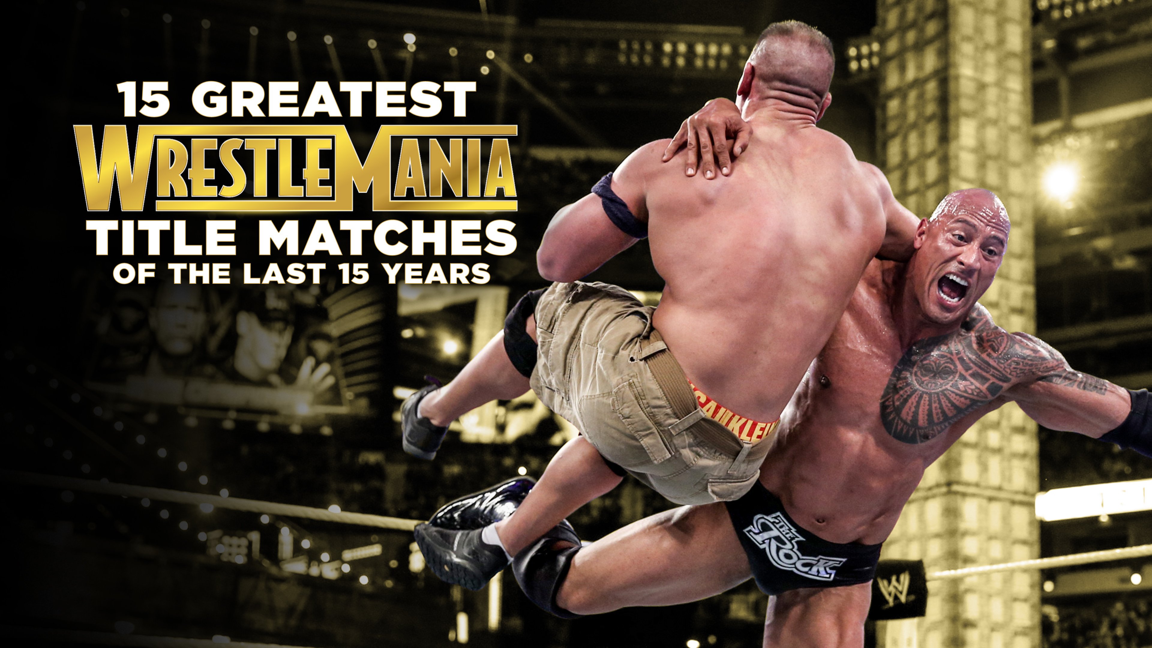 wrestlemania matches
