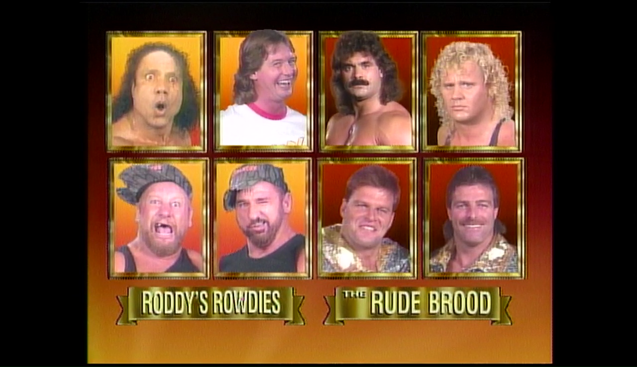 Roddy's Rowdys vs The Rude Brood.