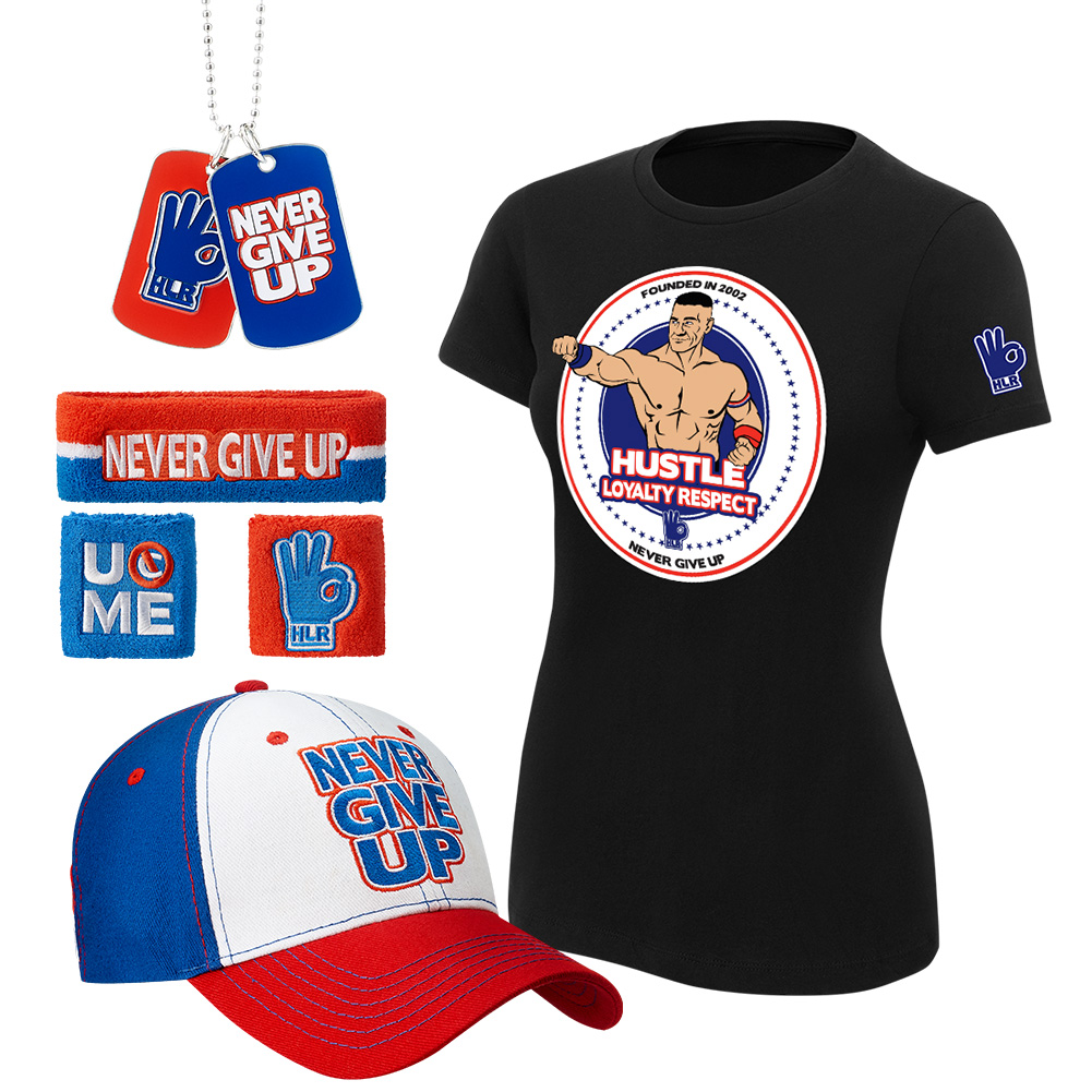 John Cena Hustle Loyalty Respect Women S T Shirt Package Pro