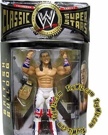 british bulldog wrestling figure