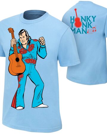 The Honky Tonk Man Shake Rattle Roll T Shirt Pro Wrestling