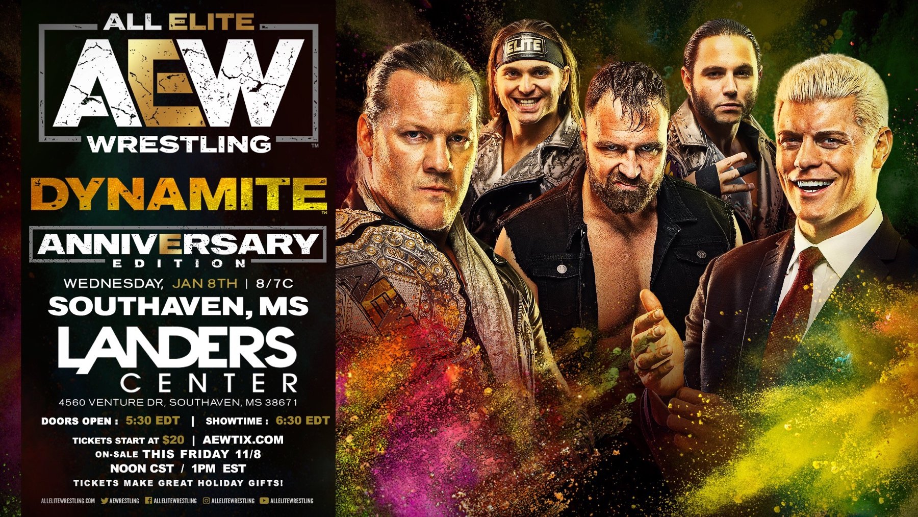 January 8, 2020 AEW Dynamite results Pro Wrestling Fandom