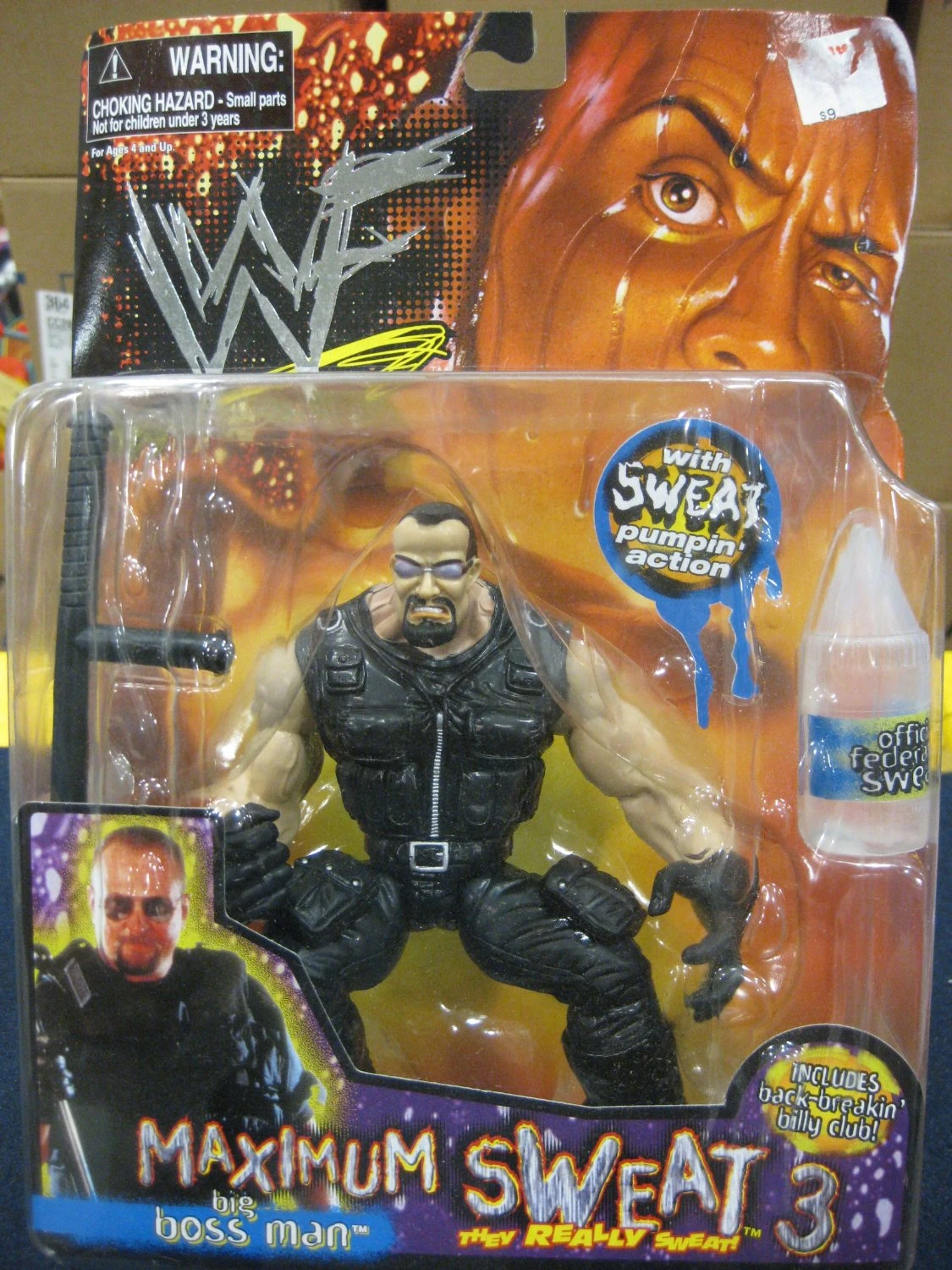 wwe maximum sweat