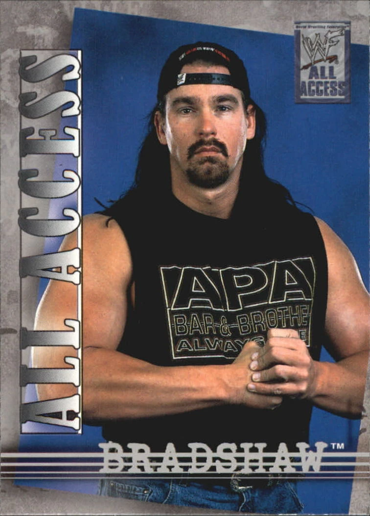2002 WWF All Access (Fleer) Bradshaw (No.17) Pro Wrestling FANDOM