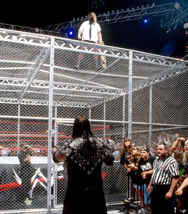 Undertaker Threw Mankind Off Hell In A Cell