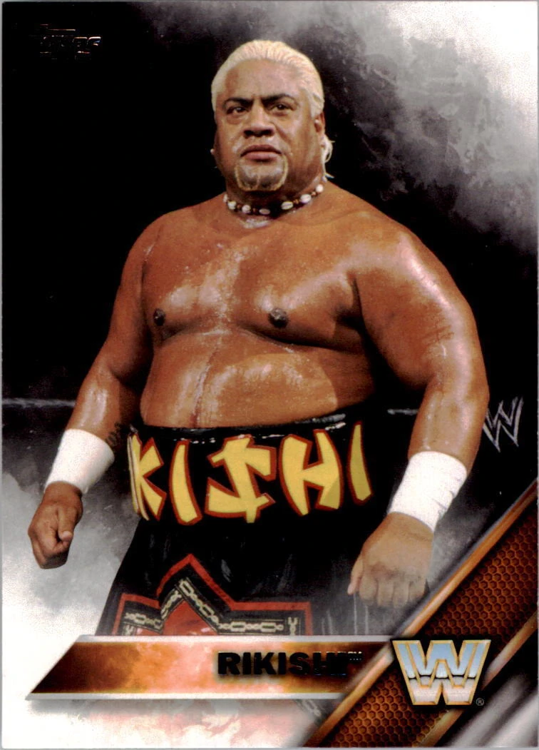 2016 WWE (Topps) Rikishi (No.85) Pro Wrestling FANDOM powered by Wikia