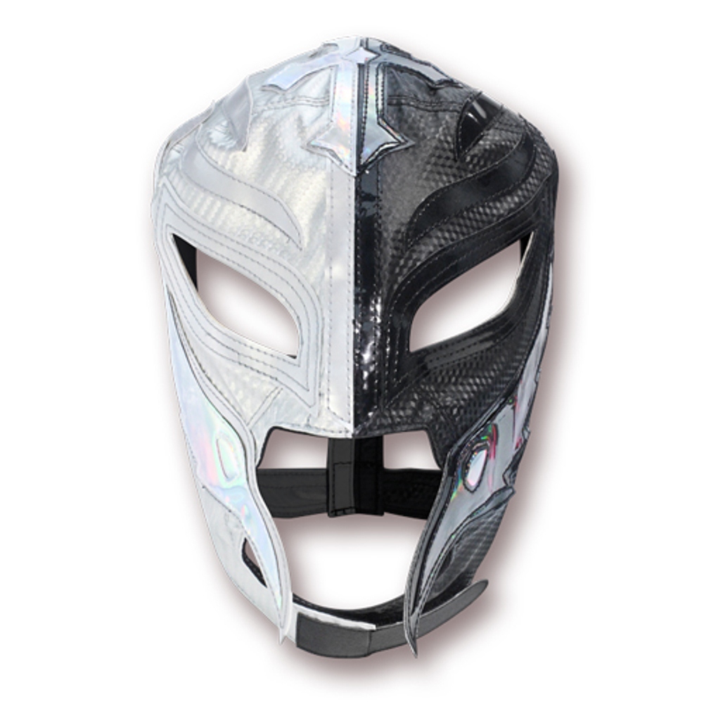 Rey Mysterio Silver Black Replica Mask Pro Wrestling Fandom