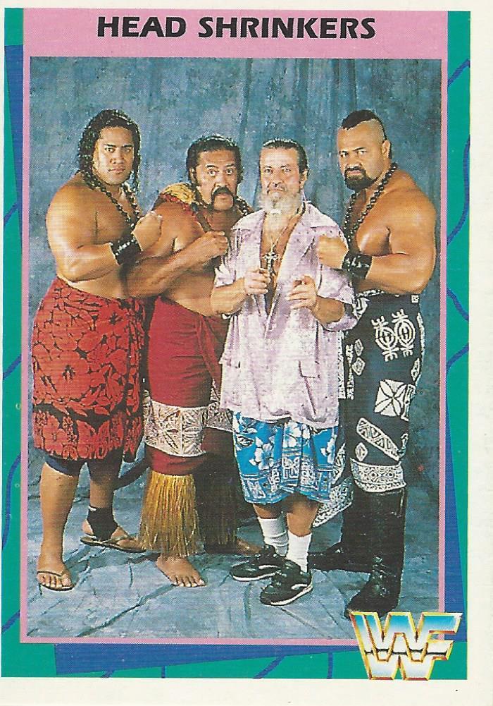 1995 WWF Wrestling Trading Cards (Merlin) Head Shrinkers (No.38) Pro