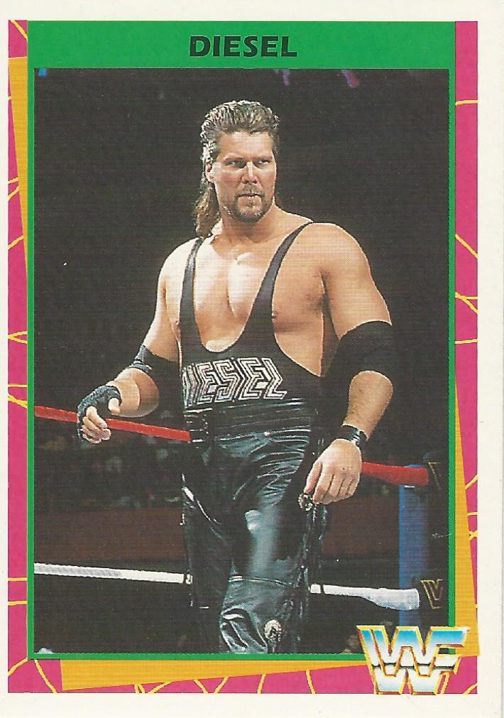 1995 WWF Wrestling Trading Cards (Merlin) Diesel (No.136) Pro
