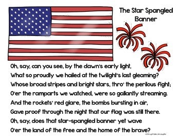 the star spangled banner song sir francis scott key poem