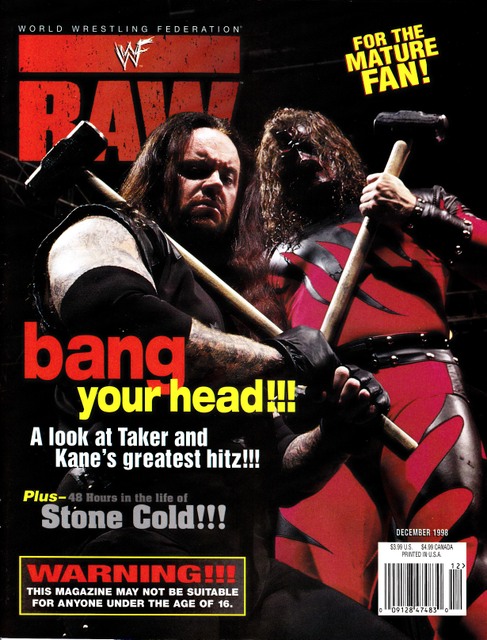 WWF Raw Magazine - December 1998 | Pro Wrestling | FANDOM Powered By Wikia