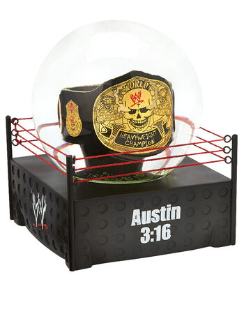 Stone Cold Smoking Skull Championship Collectible Water Globe Pro Wrestling Fandom