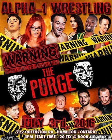 A1 The Purge Pro Wrestling Fandom